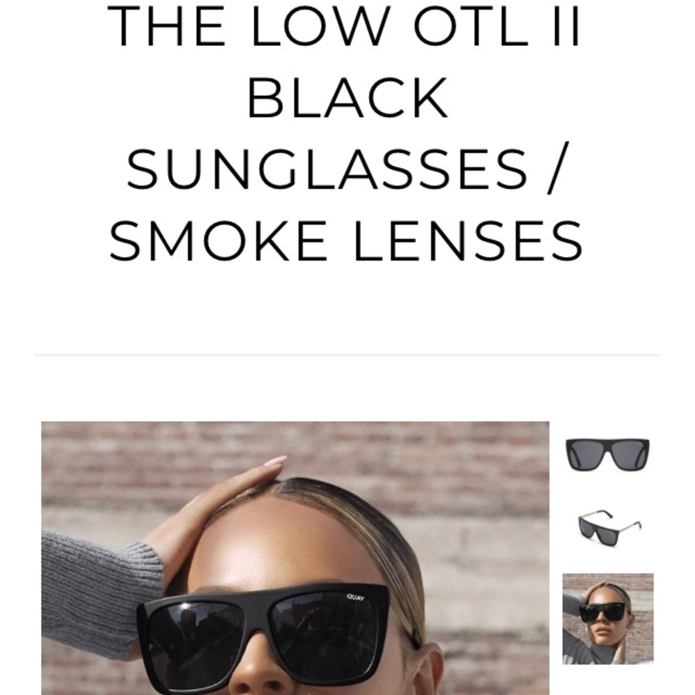 Quay sunglasses